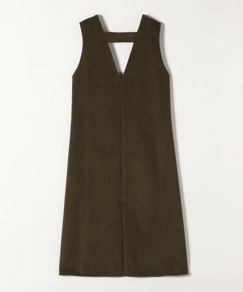 SHIPS / シップス ロング・マキシ丈ワンピース | quaranciel: ジャージー メルトン Vネック ジャンパー スカート | 詳細21