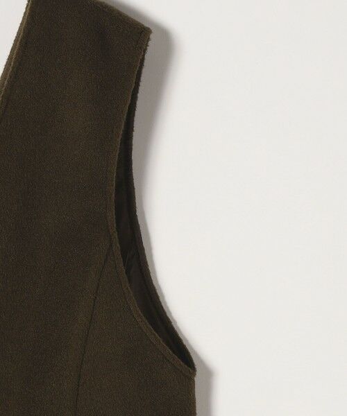 SHIPS / シップス ロング・マキシ丈ワンピース | quaranciel: ジャージー メルトン Vネック ジャンパー スカート | 詳細23