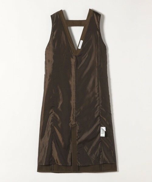 SHIPS / シップス ロング・マキシ丈ワンピース | quaranciel: ジャージー メルトン Vネック ジャンパー スカート | 詳細28