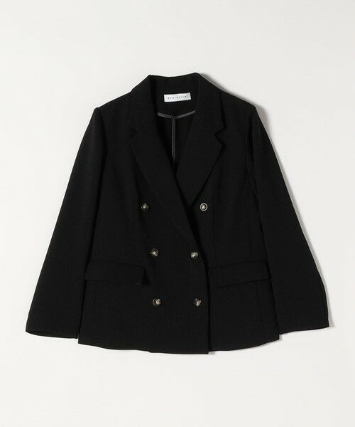 SHIPS / シップス テーラードジャケット | quaranciel:〈手洗い可能〉メッシュ ダブルブレスト テーラード ジャケット 25AW | 詳細9