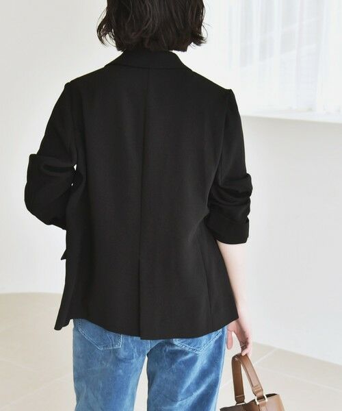 SHIPS / シップス テーラードジャケット | quaranciel:〈手洗い可能〉メッシュ ダブルブレスト テーラード ジャケット 25AW | 詳細8