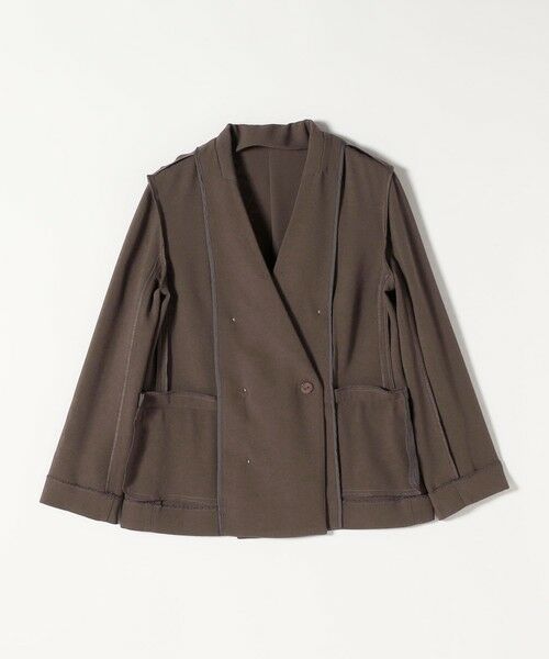 SHIPS / シップス テーラードジャケット | quaranciel:〈手洗い可能〉メッシュ ダブルブレスト テーラード ジャケット 25AW | 詳細26