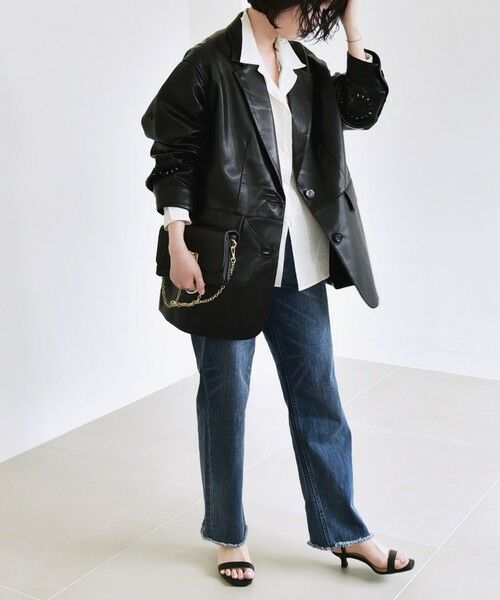 SHIPS / シップス テーラードジャケット | quaranciel:  フラワー  刺繍 テーラード ジャケット | 詳細2