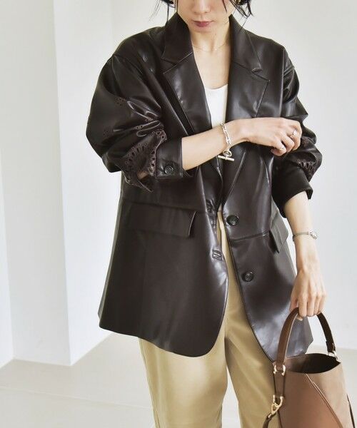 SHIPS / シップス テーラードジャケット | quaranciel:  フラワー  刺繍 テーラード ジャケット | 詳細14