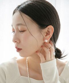 SHIPS / シップス ピアス・イヤリング | quaranciel: 淡水 パール ピアス