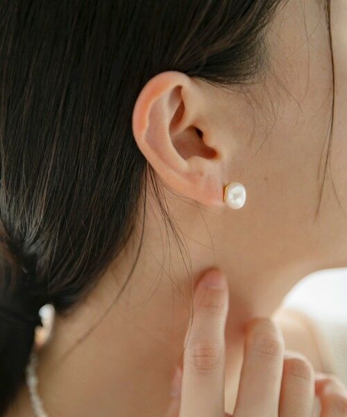 SHIPS / シップス ピアス・イヤリング | quaranciel: 淡水 パール ピアス | 詳細1