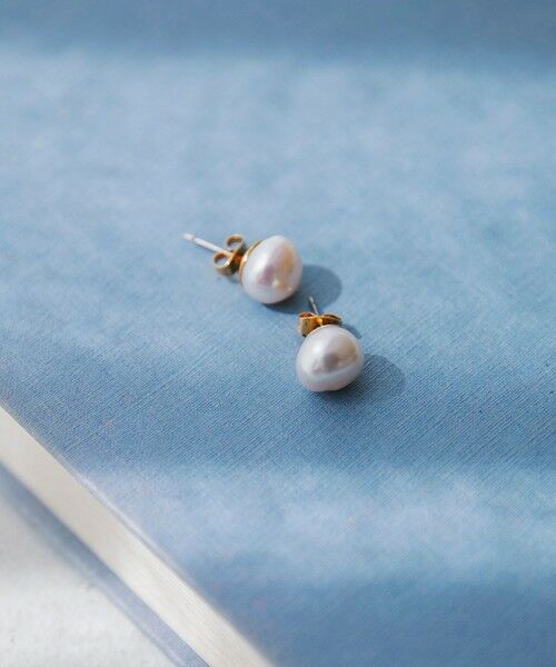SHIPS / シップス ピアス・イヤリング | quaranciel: 淡水 パール ピアス | 詳細3