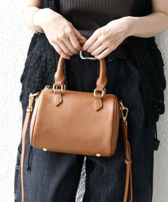 SHIPS / シップス ボストンバッグ | VELETTO: 2WAY ショルダー ミニ ボストン バッグ