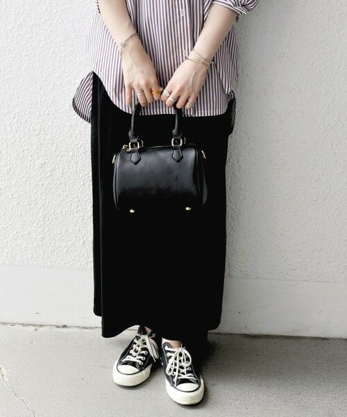 SHIPS / シップス ボストンバッグ | VELETTO: 2WAY ショルダー ミニ ボストン バッグ | 詳細10