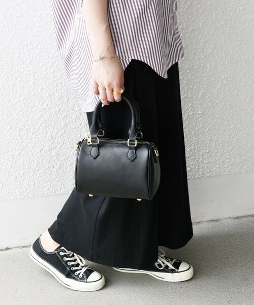 SHIPS / シップス ボストンバッグ | VELETTO: 2WAY ショルダー ミニ ボストン バッグ | 詳細11