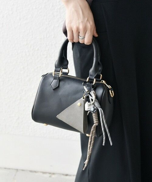 SHIPS / シップス ボストンバッグ | VELETTO: 2WAY ショルダー ミニ ボストン バッグ | 詳細4