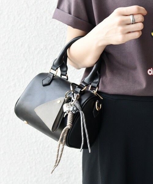 SHIPS / シップス ボストンバッグ | VELETTO: 2WAY ショルダー ミニ ボストン バッグ | 詳細5