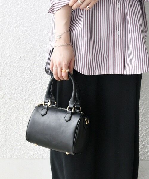 SHIPS / シップス ボストンバッグ | VELETTO: 2WAY ショルダー ミニ ボストン バッグ | 詳細9