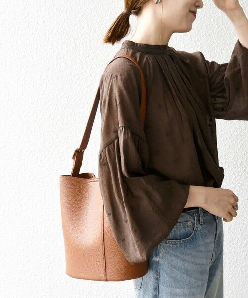 SHIPS / シップス ショルダーバッグ | VELETTO: ポシェット付き 3WAY ワンハンドル バケツ ショルダー バッグ | 詳細2