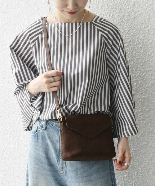 SHIPS / シップス ショルダーバッグ | VELETTO: ポシェット付き 3WAY ワンハンドル バケツ ショルダー バッグ | 詳細27