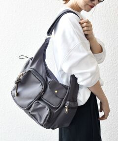 SHIPS / シップス ショルダーバッグ | 《追加予約》SHIPS any: 9ポケット 2WAY ショルダー バッグ