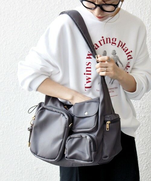 SHIPS / シップス ショルダーバッグ | 《追加予約》SHIPS any: 9ポケット 2WAY ショルダー バッグ | 詳細1