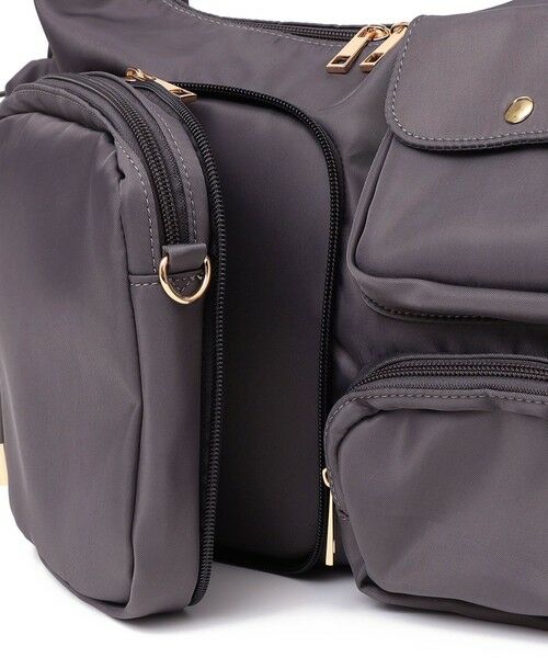 SHIPS / シップス ショルダーバッグ | 《追加予約》SHIPS any: 9ポケット 2WAY ショルダー バッグ | 詳細13