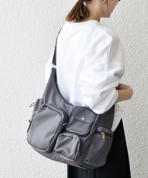 SHIPS / シップス ショルダーバッグ | 《追加予約》SHIPS any: 9ポケット 2WAY ショルダー バッグ | 詳細4