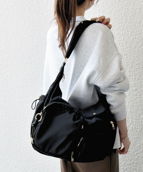 SHIPS / シップス ショルダーバッグ | 《追加予約》SHIPS any: 9ポケット 2WAY ショルダー バッグ | 詳細17