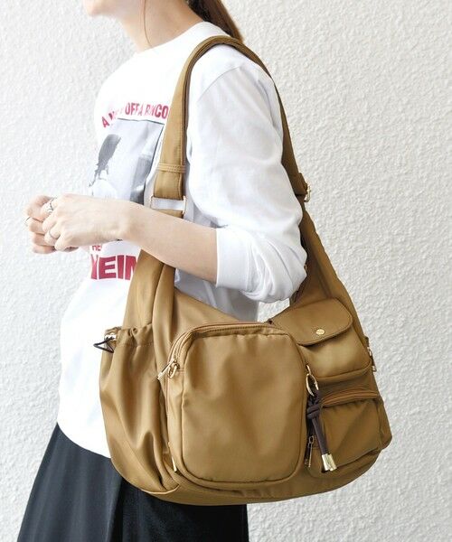 SHIPS / シップス ショルダーバッグ | 《追加予約》SHIPS any: 9ポケット 2WAY ショルダー バッグ | 詳細27