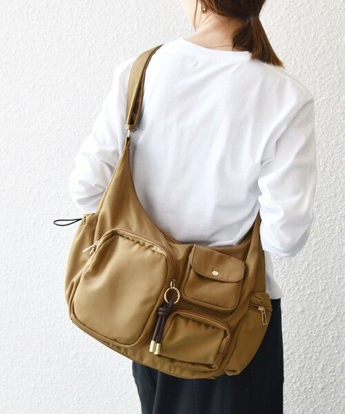 SHIPS / シップス ショルダーバッグ | 《追加予約》SHIPS any: 9ポケット 2WAY ショルダー バッグ | 詳細28