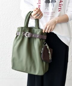 SHIPS / シップス トートバッグ | SHIPS any: バックル ベルト デザイン A4 トート バッグ