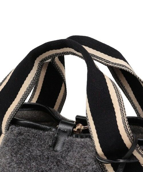 SHIPS / シップス ショルダーバッグ | 《追加予約》【SHIPS any別注】Folna: 2WAY ライン リバーシブル ショルダー バッグ | 詳細8