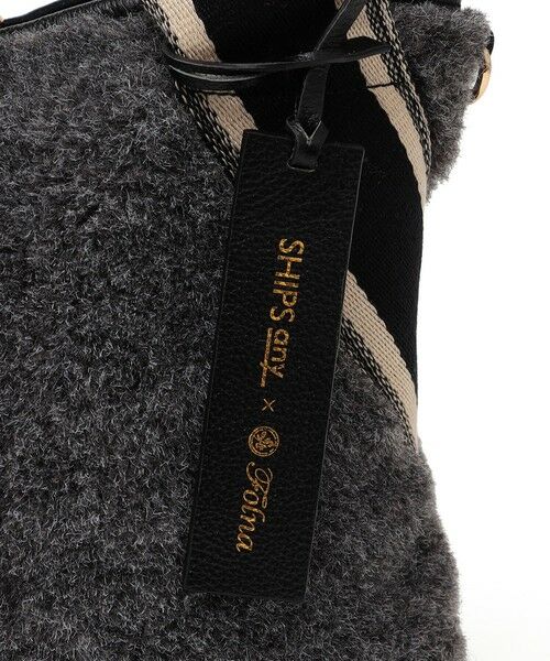SHIPS / シップス ショルダーバッグ | 《追加予約》【SHIPS any別注】Folna: 2WAY ライン リバーシブル ショルダー バッグ | 詳細9