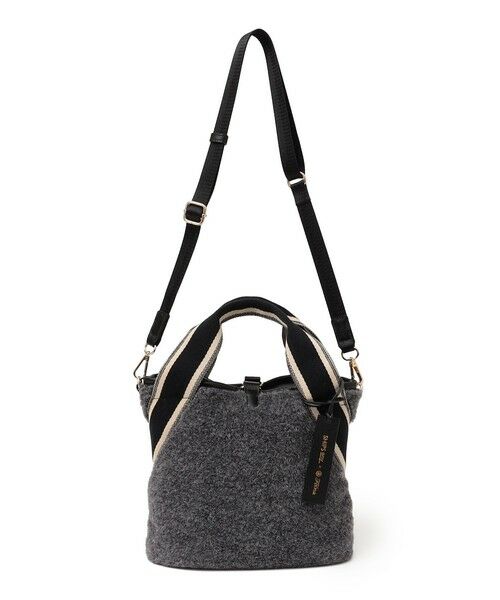 SHIPS / シップス ショルダーバッグ | 《追加予約》【SHIPS any別注】Folna: 2WAY ライン リバーシブル ショルダー バッグ | 詳細10