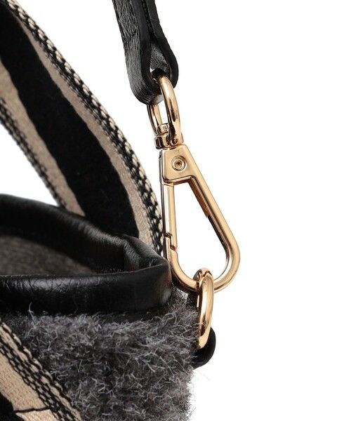 SHIPS / シップス ショルダーバッグ | 《追加予約》【SHIPS any別注】Folna: 2WAY ライン リバーシブル ショルダー バッグ | 詳細12