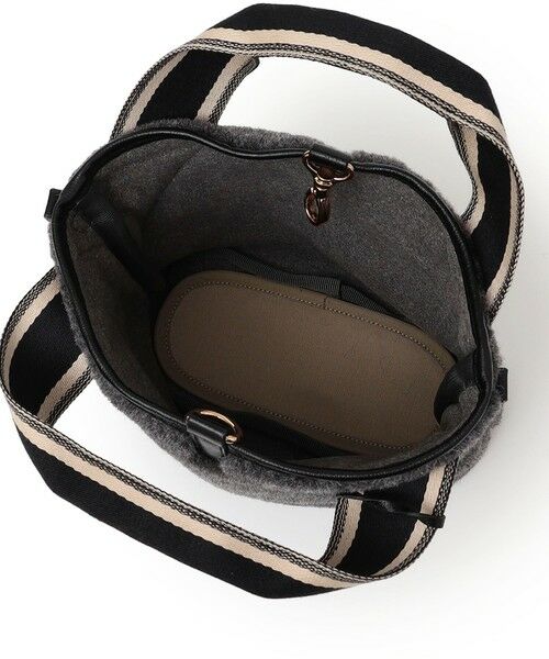 SHIPS / シップス ショルダーバッグ | 《追加予約》【SHIPS any別注】Folna: 2WAY ライン リバーシブル ショルダー バッグ | 詳細13