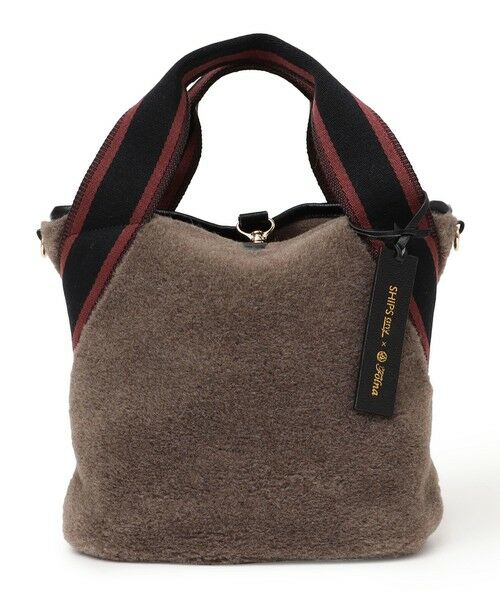 SHIPS / シップス ショルダーバッグ | 《追加予約》【SHIPS any別注】Folna: 2WAY ライン リバーシブル ショルダー バッグ | 詳細22