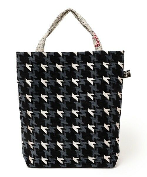 SHIPS / シップス トートバッグ | 【SHIPS any別注】BINDU: ジャカード 千鳥 トート バッグ | 詳細6