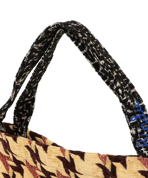 SHIPS / シップス トートバッグ | 【SHIPS any別注】BINDU: ジャカード 千鳥 トート バッグ | 詳細13
