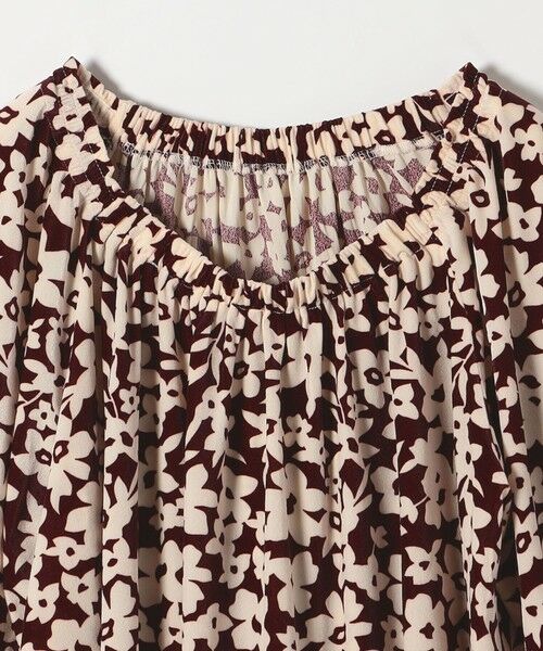 SHIPS / シップス シャツ・ブラウス | SHIPS any:〈洗濯機可能〉フラワー ポリエステル ベロア シャーリング ブラウス | 詳細11