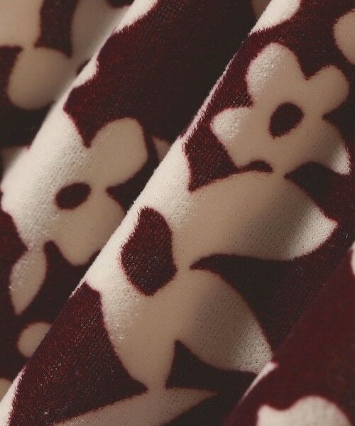 SHIPS / シップス シャツ・ブラウス | SHIPS any:〈洗濯機可能〉フラワー ポリエステル ベロア シャーリング ブラウス | 詳細14