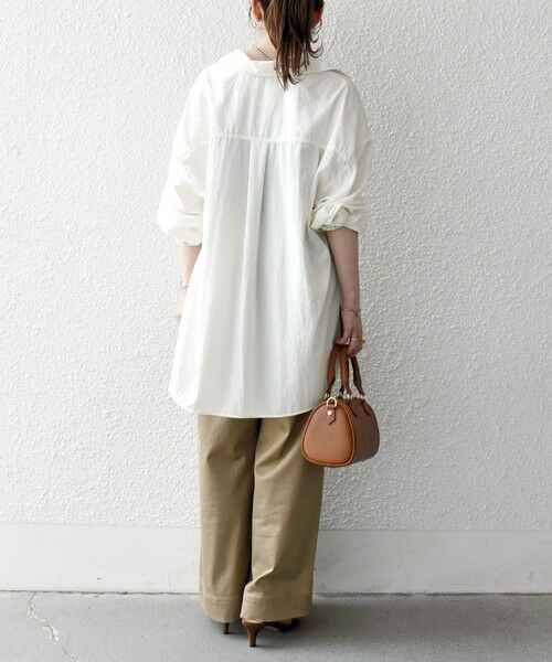 SHIPS / シップス シャツ・ブラウス | SHIPS any:〈多機能/洗濯機可能〉ナイロン タスラン ポケット ビッグ シャツ | 詳細2