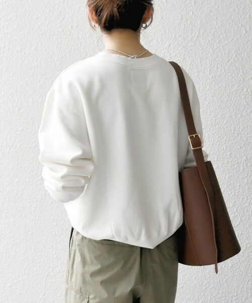 SHIPS / シップス スウェット | 【SHIPS any別注】La Hutte:〈洗濯機可能〉裏起毛 クルーネック スウェット 25AW | 詳細5