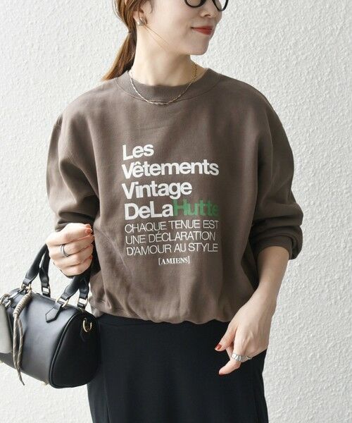 SHIPS / シップス スウェット | 【SHIPS any別注】La Hutte:〈洗濯機可能〉裏起毛 クルーネック スウェット 25AW | 詳細13