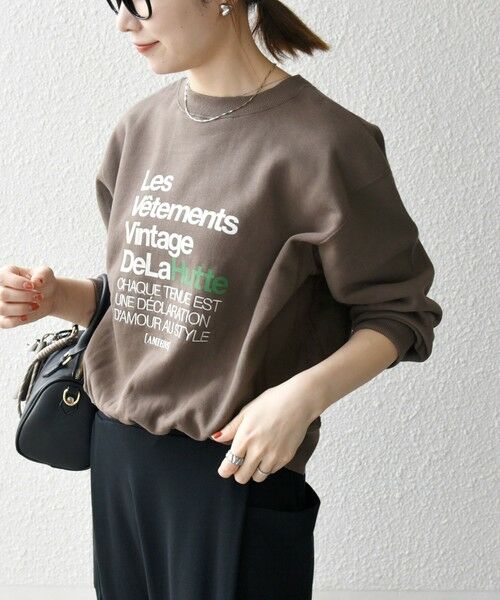 SHIPS / シップス スウェット | 【SHIPS any別注】La Hutte:〈洗濯機可能〉裏起毛 クルーネック スウェット 25AW | 詳細14
