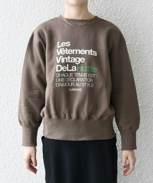 SHIPS / シップス スウェット | 【SHIPS any別注】La Hutte:〈洗濯機可能〉裏起毛 クルーネック スウェット 25AW | 詳細24