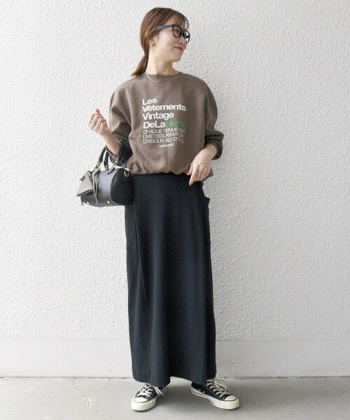 SHIPS / シップス スウェット | 【SHIPS any別注】La Hutte:〈洗濯機可能〉裏起毛 クルーネック スウェット 25AW | 詳細11