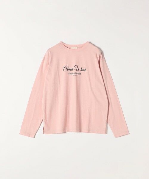 SHIPS / シップス Tシャツ | 【SHIPS any別注】MONMIMI:〈洗濯機可能〉ロゴ プリント ロンTEE 25AW | 詳細19