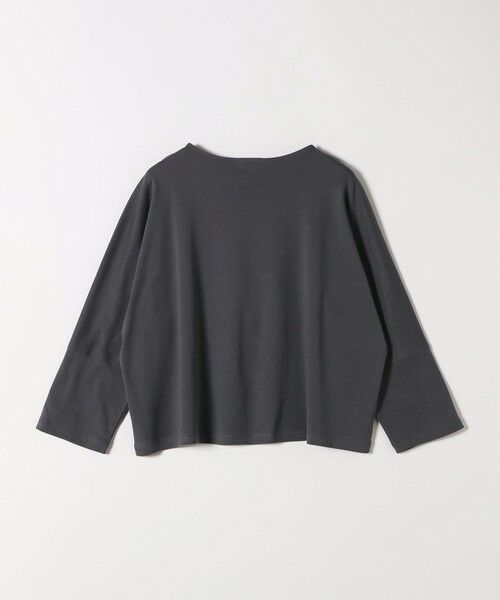 SHIPS / シップス Tシャツ | SHIPS any:〈接触冷感/汗染み防止加工/洗濯機可能〉ボートネック ワイド ロンTEE | 詳細22
