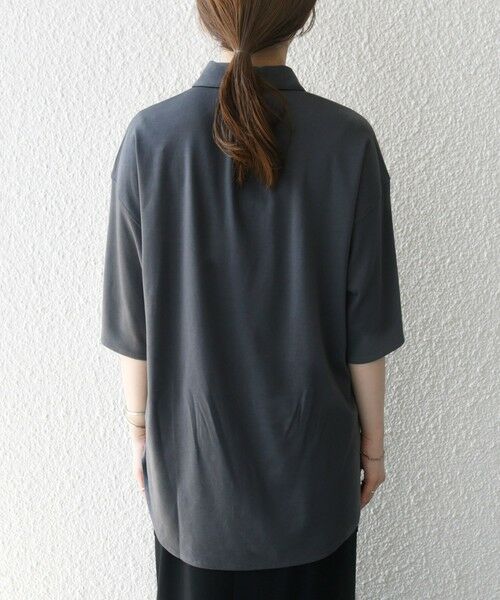 SHIPS / シップス シャツ・ブラウス | SHIPS any:〈接触冷感/汗染み防止加工/洗濯機可能〉ジャージー ワイド シャツ | 詳細28
