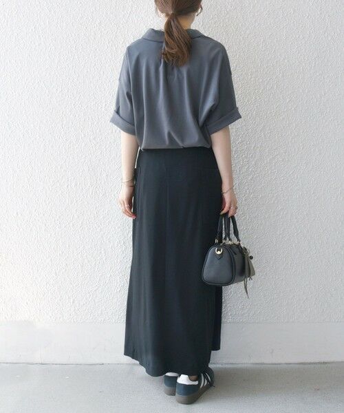 SHIPS / シップス シャツ・ブラウス | SHIPS any:〈接触冷感/汗染み防止加工/洗濯機可能〉ジャージー ワイド シャツ | 詳細11