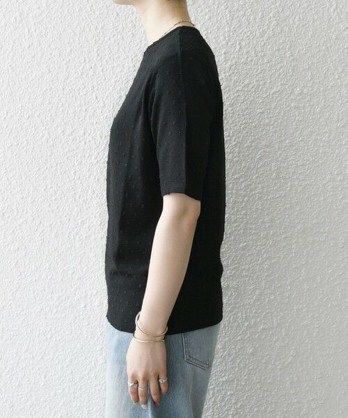 tシャツ SHIPS any:「洗濯機可能」カットドビー ジャージー クルーネック TEE レディース SHIPS any:〈洗濯機可能〉カットドビー ジャージー クルーネック