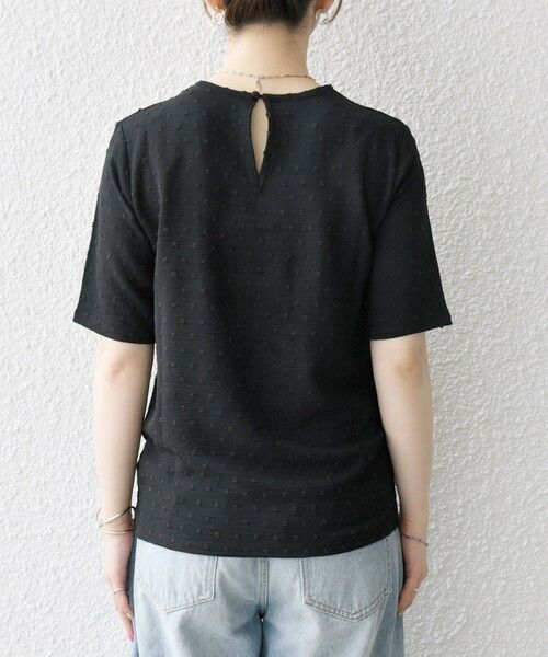 SHIPS for women / シップスウィメン SHIPS any:〈洗濯機可能〉カットドビー ジャージー クルーネック TEE SHIPS any:〈洗濯機可能〉カットドビー ジャージー クルーネック