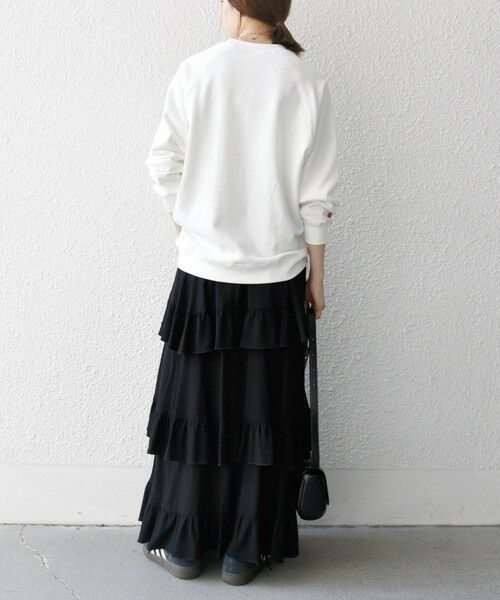 SHIPS / シップス スウェット | 【SHIPS any別注】Collegiate Pacific: ロゴ プリント ＆ 刺繍 スウェット 25AW | 詳細2